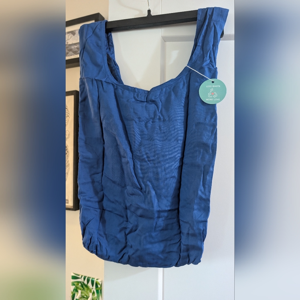 Blue Crossbody Bag